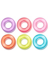 Набор из 6 эрекционных колец King of the Ring - Blush Novelties - в Черкесске купить с доставкой