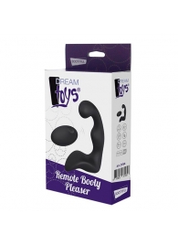 Черный вибромассажер простаты REMOTE BOOTY PLEASER - Dream Toys - в Черкесске купить с доставкой