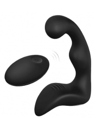 Черный вибромассажер простаты REMOTE BOOTY PLEASER - Dream Toys - в Черкесске купить с доставкой