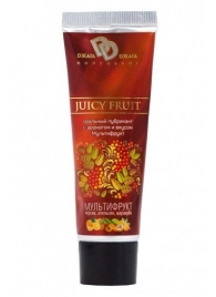 Интимный съедобный лубрикант JUICY FRUIT с ароматом фруктов - 30 мл. - БиоМед - купить с доставкой в Черкесске