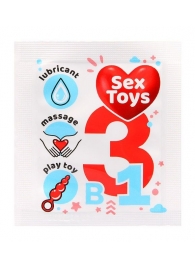 Гель-лубрикант на водной основе Sex Toys - 4 гр. - Биоритм - купить с доставкой в Черкесске