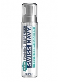 Очищающая пенка для игрушек и тела Swiss Navy Toy   Body Cleaner Foamer - 207 мл. - Swiss navy - купить с доставкой в Черкесске