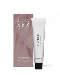 Лубрикант на водной основе Slow Sex Anal Play Gel - 30 мл. - Bijoux Indiscrets - купить с доставкой в Черкесске