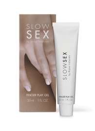 Гель для мастурбации с ароматом кокоса Slow Sex Finger Play Gel - 30 мл. - Bijoux Indiscrets - купить с доставкой в Черкесске