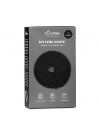 Черная веревка для бондажа Easytoys Bondage Rope - 5 м. - Easy toys - купить с доставкой в Черкесске