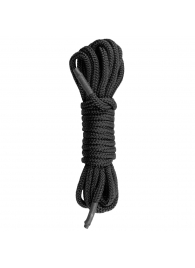 Черная веревка для бондажа Easytoys Bondage Rope - 5 м. - Easy toys - купить с доставкой в Черкесске