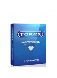 Гладкие презервативы Torex  Классические  - 3 шт. - Torex - купить с доставкой в Черкесске