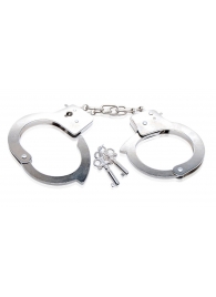 Металлические наручники Beginner s Metal Cuffs - Pipedream - купить с доставкой в Черкесске