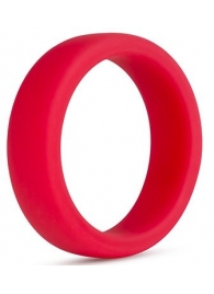 Красное эрекционное кольцо Silicone Go Pro Cock Ring - Blush Novelties - в Черкесске купить с доставкой