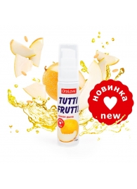 Гель-смазка Tutti-frutti со вкусом сочной дыни - 30 гр. - Биоритм - купить с доставкой в Черкесске