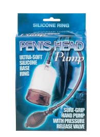 Помпа на головку фаллоса Penis Head Pump - Seven Creations - в Черкесске купить с доставкой