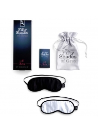 Набор из двух масок на глаза Soft Blindfold Twin Pack - Fifty Shades of Grey - купить с доставкой в Черкесске