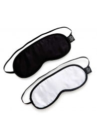 Набор из двух масок на глаза Soft Blindfold Twin Pack - Fifty Shades of Grey - купить с доставкой в Черкесске