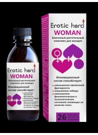 Женский биогенный концентрат для повышения либидо Erotic hard Woman - 250 мл. - Erotic Hard - купить с доставкой в Черкесске