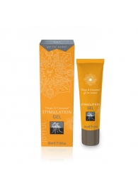Возбуждающий интимный гель STIMULATION GEL Ginger   Cinnamon - 30 мл. - Shiatsu - купить с доставкой в Черкесске