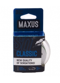 Классические презервативы в пластиковом кейсе MAXUS Classic - 3 шт. - Maxus - купить с доставкой в Черкесске