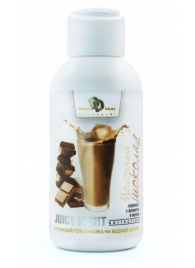 Интимный гель-смазка JUICY FRUIT с ароматом молочного шоколада - 100 мл. - БиоМед - купить с доставкой в Черкесске