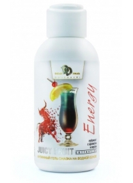 Интимный гель-смазка JUICY FRUIT с ароматом энергетика - 100 мл. - БиоМед - купить с доставкой в Черкесске