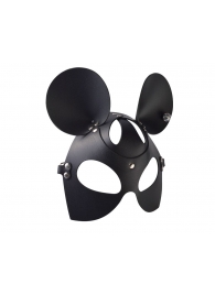 Черная кожаная маска  Мышка - Sitabella - купить с доставкой в Черкесске