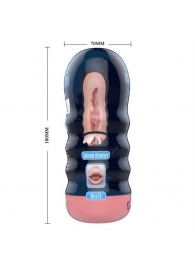 Мастурбатор-ротик Vacuum Cup Masturbator - Baile - в Черкесске купить с доставкой