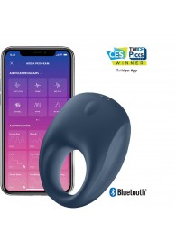 Эрекционное кольцо Satisfyer Strong One с возможностью управления через приложение - Satisfyer - в Черкесске купить с доставкой