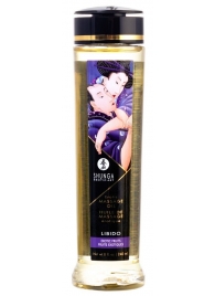 Массажное масло Libido Exotic Fruits с ароматом экзотических фруктов - 240 мл. - Shunga - купить с доставкой в Черкесске