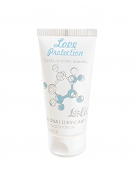 Увлажняющий лубрикант на водной основе Love Protection - 50 мл. - Lola Games - купить с доставкой в Черкесске