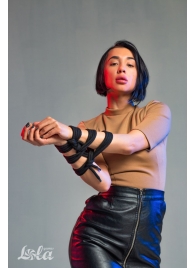 Черная веревка Do Not Disturb - 5 м. - Lola Games - купить с доставкой в Черкесске