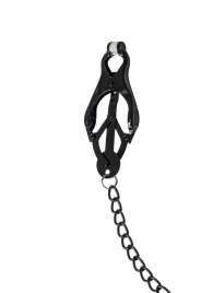 Зажимы на соски Darkside с цепочкой - Lola Games - купить с доставкой в Черкесске