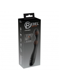 Черный вибромассажер простаты P-Spot - 23,5 см. - Orion - в Черкесске купить с доставкой