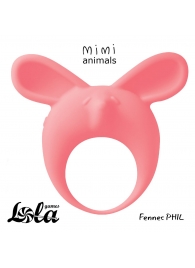 Оранжевое эрекционное кольцо Fennec Phil - Lola Games - в Черкесске купить с доставкой