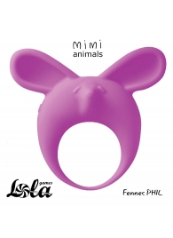 Фиолетовое эрекционное кольцо Fennec Phil - Lola Games - в Черкесске купить с доставкой
