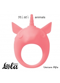 Оранжевое эрекционное кольцо Unicorn Alfie - Lola Games - в Черкесске купить с доставкой