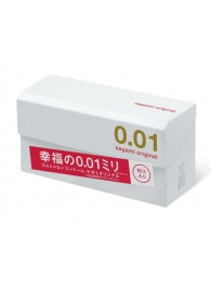 Супер тонкие презервативы Sagami Original 0.01 - 10 шт. - Sagami - купить с доставкой в Черкесске