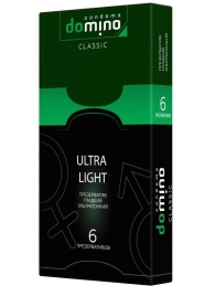 Супертонкие презервативы DOMINO Ultra Light - 6 шт. - Domino - купить с доставкой в Черкесске