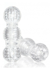 Прозрачный фигурный мастурбатор Master Stroker - Blush Novelties - в Черкесске купить с доставкой