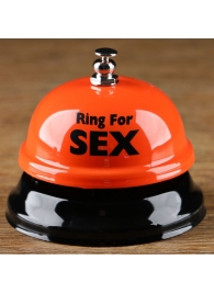 Настольный звонок RING FOR SEX - Сима-Ленд - купить с доставкой в Черкесске
