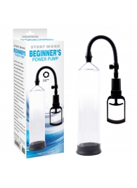 Прозрачная поршневая помпа Beginners Power Pump - Chisa - в Черкесске купить с доставкой