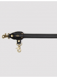 Черная распорка для ног Bound to You Faux Leather Spreader Bar - 50,8 см. - Fifty Shades of Grey - купить с доставкой в Черкесске