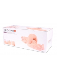Мастурбатор-полуторс Valentina с двойным слоем материала - KOKOS - в Черкесске купить с доставкой