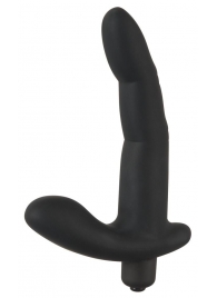 Черный вибромассажер простаты Naughty Finger Prostate Vibe - 13,8 см. - Orion - в Черкесске купить с доставкой
