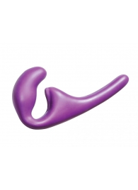 Фиолетовый безремневой страпон Seduction - 20,5 см. - Lola Games - купить с доставкой в Черкесске