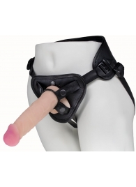 Пояс харнесс BEST UNI strap с 2 сменными насадками - 18,5 и 16 см. - LOVETOY (А-Полимер) - купить с доставкой в Черкесске