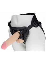 Пояс харнесс BEST UNI strap с 2 насадками - 18 и 22 см. - LOVETOY (А-Полимер) - купить с доставкой в Черкесске