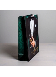 Бумажный пакет «Лучшему!» - 23 х 27 см. - Сима-Ленд - купить с доставкой в Черкесске