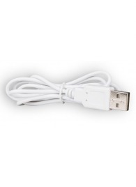 Белый магнитный кабель для зарядки Saisfyer USB Charging Cable - Satisfyer - купить с доставкой в Черкесске