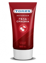 Смазка на водной основе TOREX  Спелая вишня  - 50 мл. - Torex - купить с доставкой в Черкесске