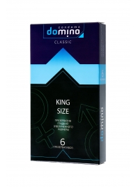 Презервативы увеличенного размера DOMINO Classic King size - 6 шт. - Domino - купить с доставкой в Черкесске