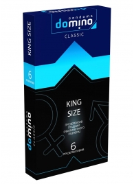 Презервативы увеличенного размера DOMINO Classic King size - 6 шт. - Domino - купить с доставкой в Черкесске