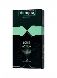 Презервативы с пролонгирующим эффектом DOMINO Classic Long action - 6 шт. - Domino - купить с доставкой в Черкесске